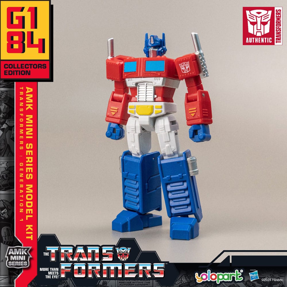 Transformers: Generation One figurine Plastic Model Kit AMK Mini Series Optimus Prime 12 cm