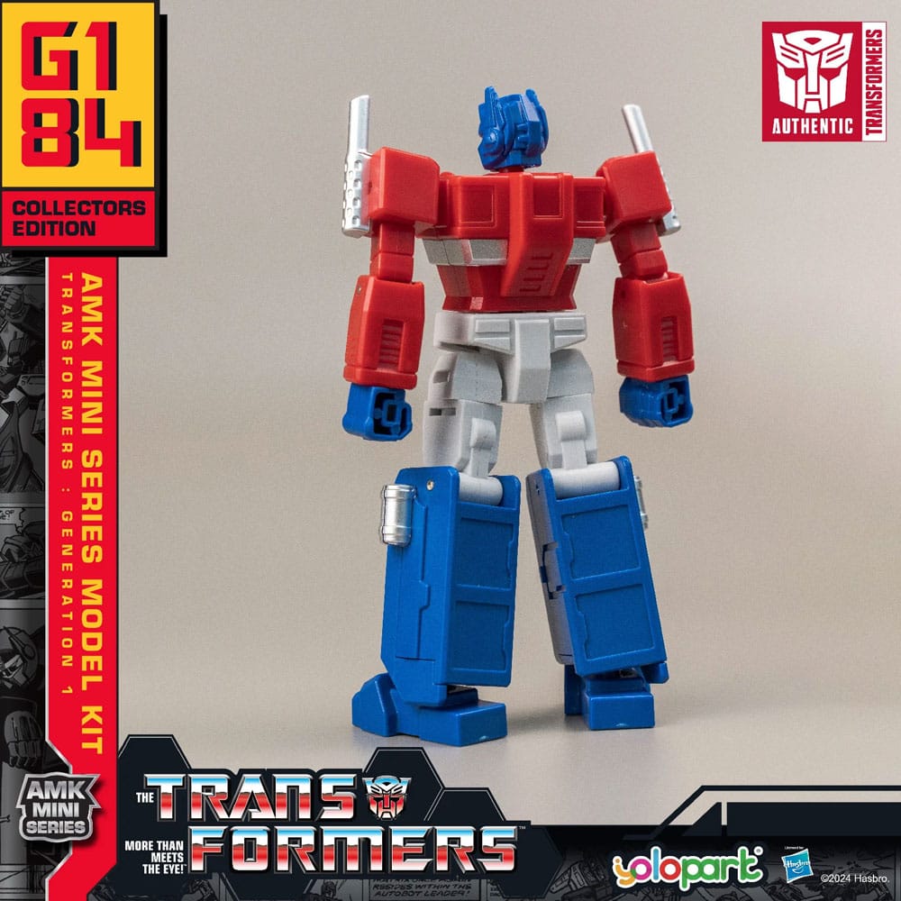 Transformers: Generation One figurine Plastic Model Kit AMK Mini Series Optimus Prime 12 cm