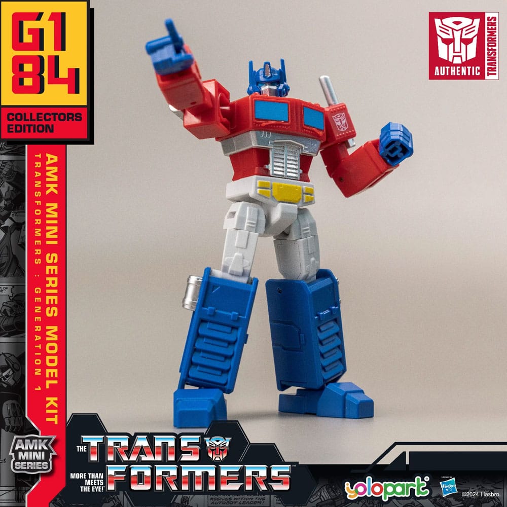 Transformers: Generation One figurine Plastic Model Kit AMK Mini Series Optimus Prime 12 cm