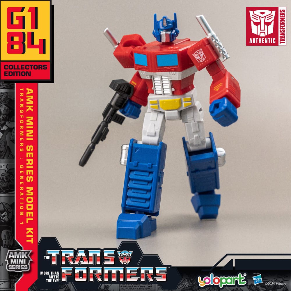 Transformers: Generation One figurine Plastic Model Kit AMK Mini Series Optimus Prime 12 cm