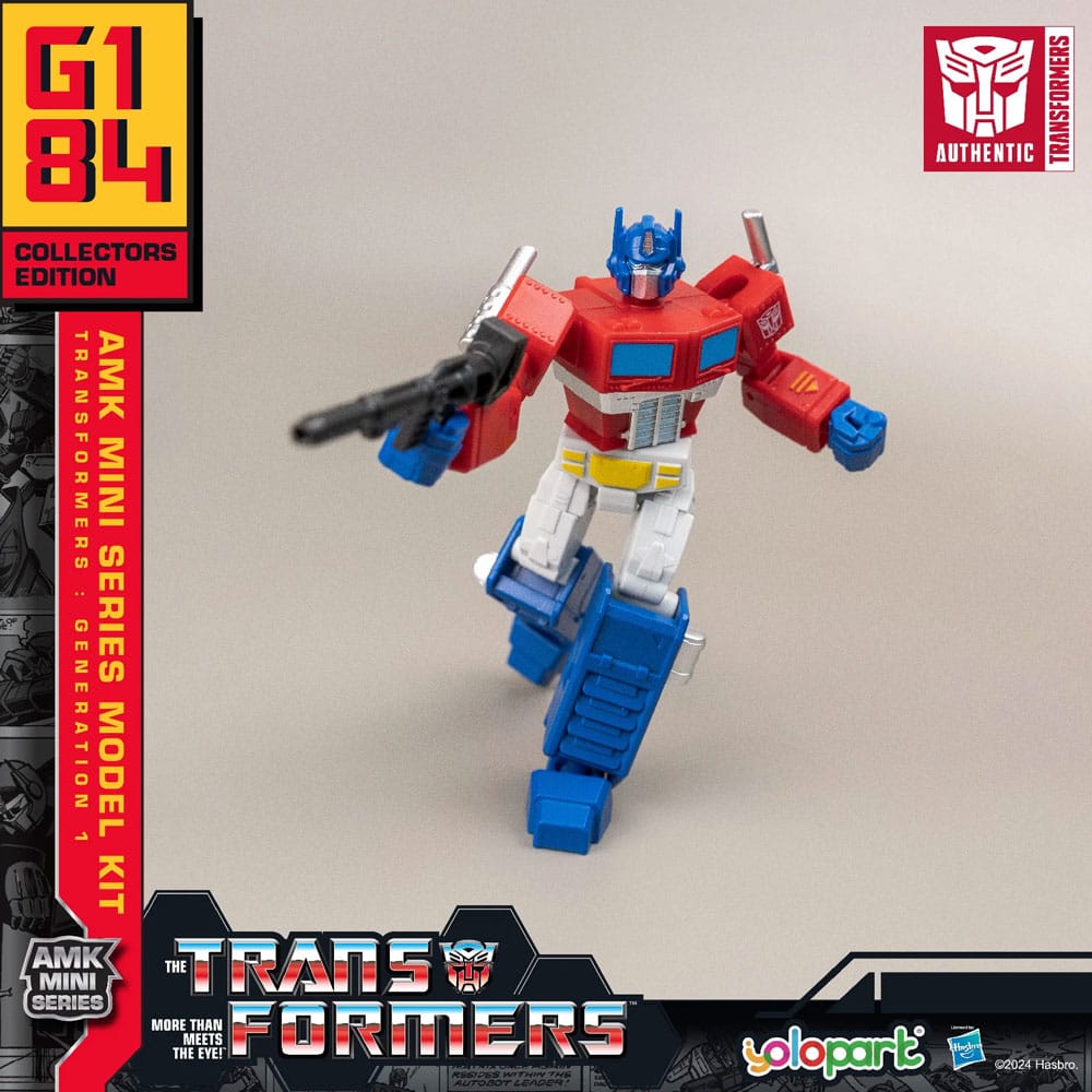 Transformers: Generation One figurine Plastic Model Kit AMK Mini Series Optimus Prime 12 cm