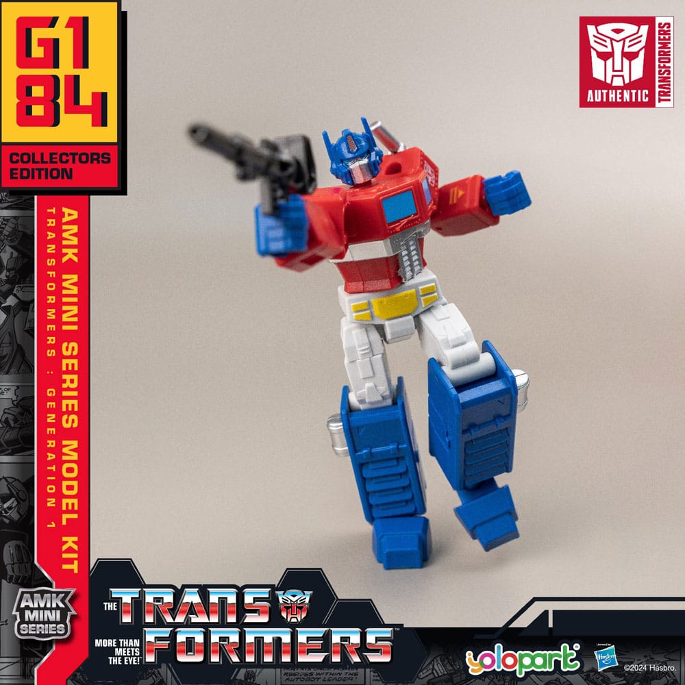 Transformers: Generation One figurine Plastic Model Kit AMK Mini Series Optimus Prime 12 cm