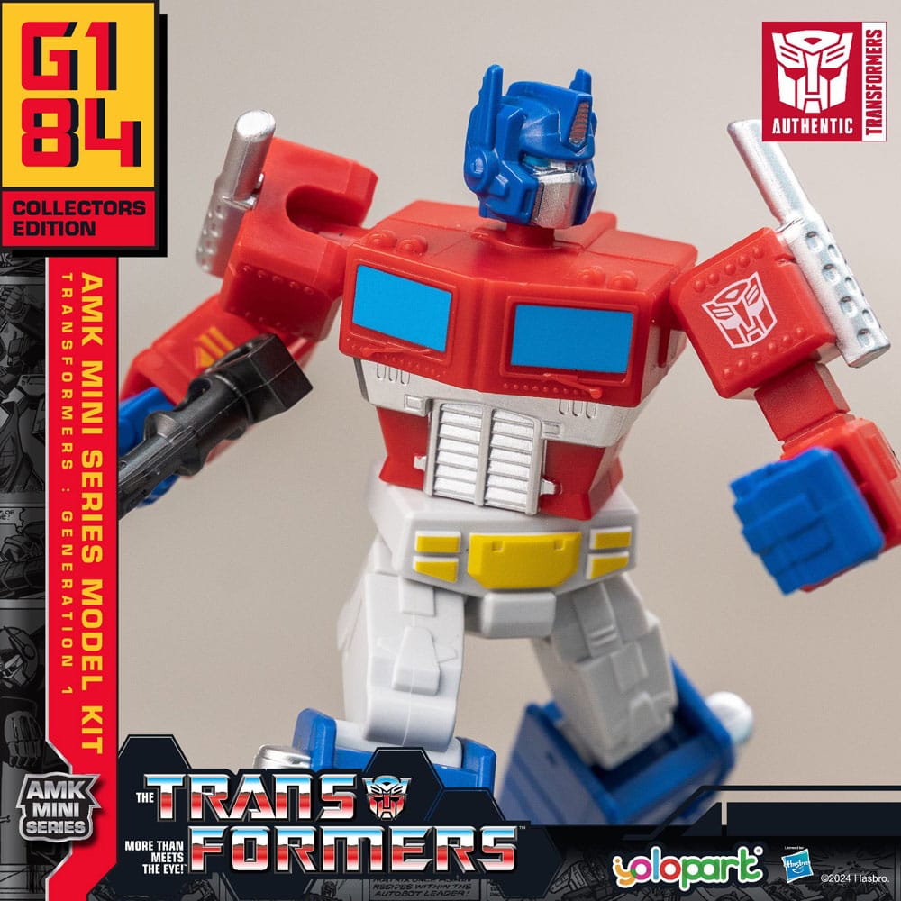 Transformers: Generation One figurine Plastic Model Kit AMK Mini Series Optimus Prime 12 cm