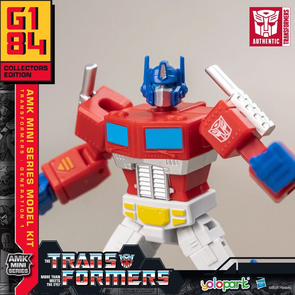 Transformers: Generation One figurine Plastic Model Kit AMK Mini Series Optimus Prime 12 cm