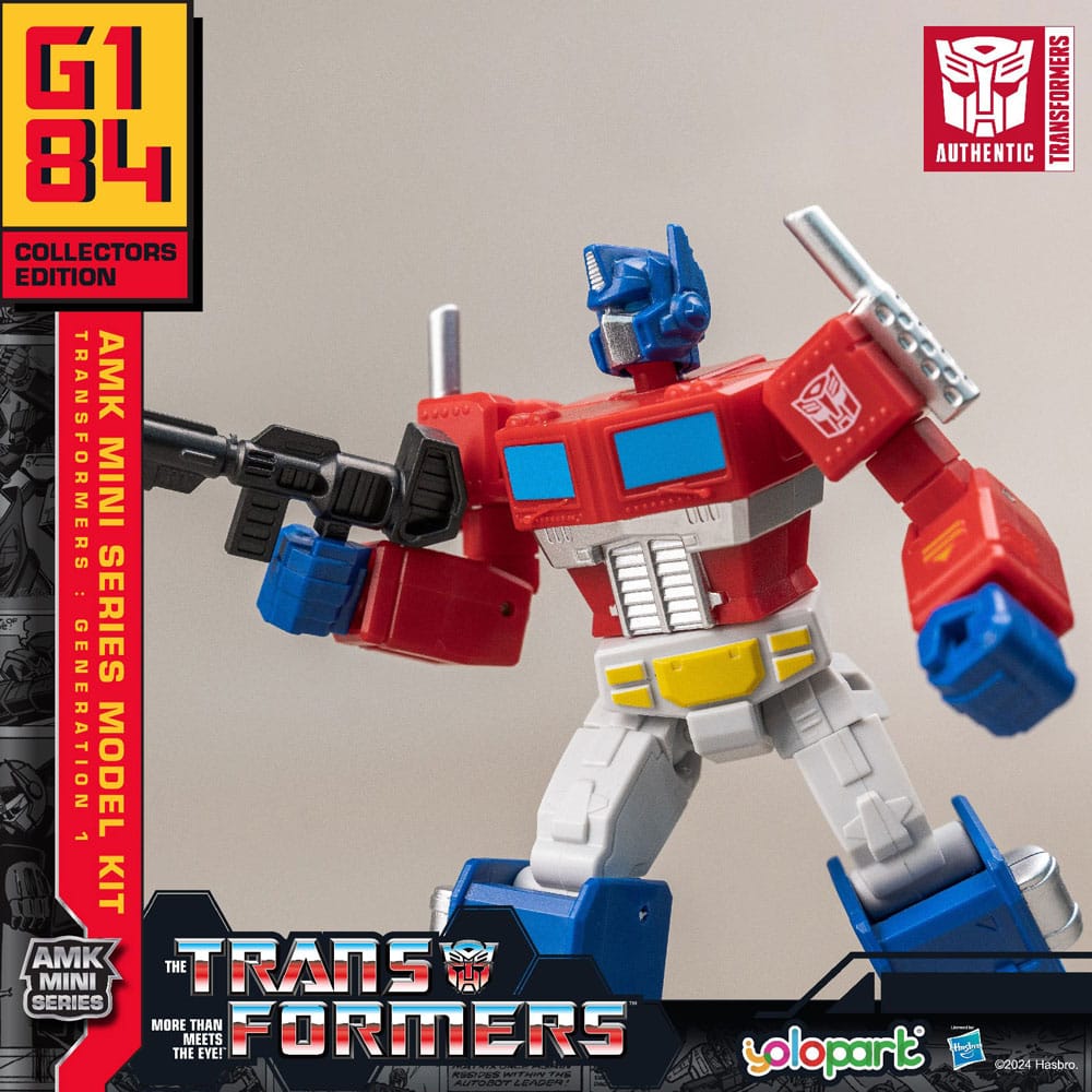 Transformers: Generation One figurine Plastic Model Kit AMK Mini Series Optimus Prime 12 cm