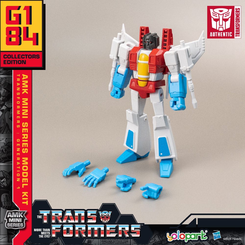 Transformers: Generation One figurine Plastic Model Kit AMK Mini Series Starscream 11 cm