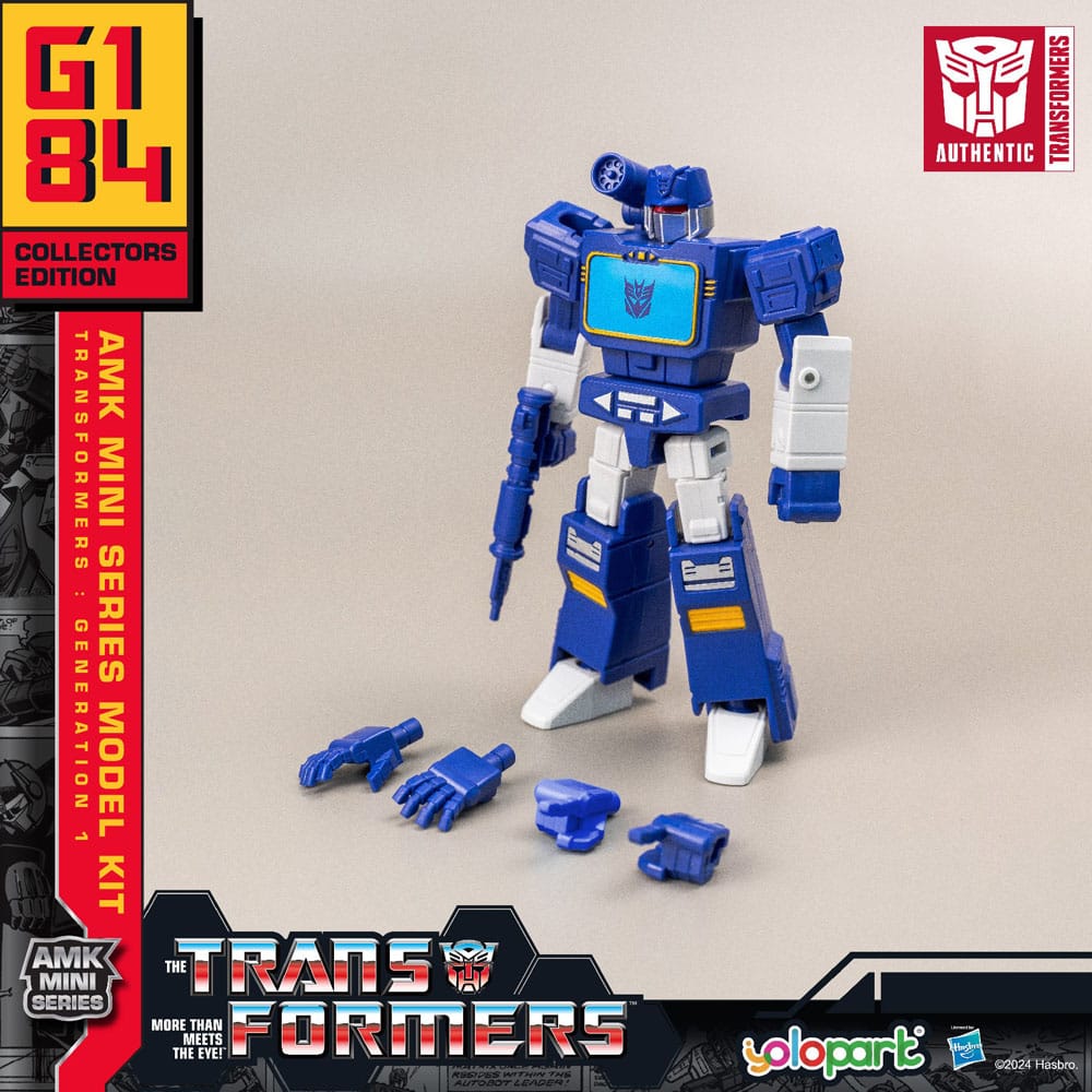 Transformers: Generation One figurine Plastic Model Kit AMK Mini Series Soundwave 11 cm