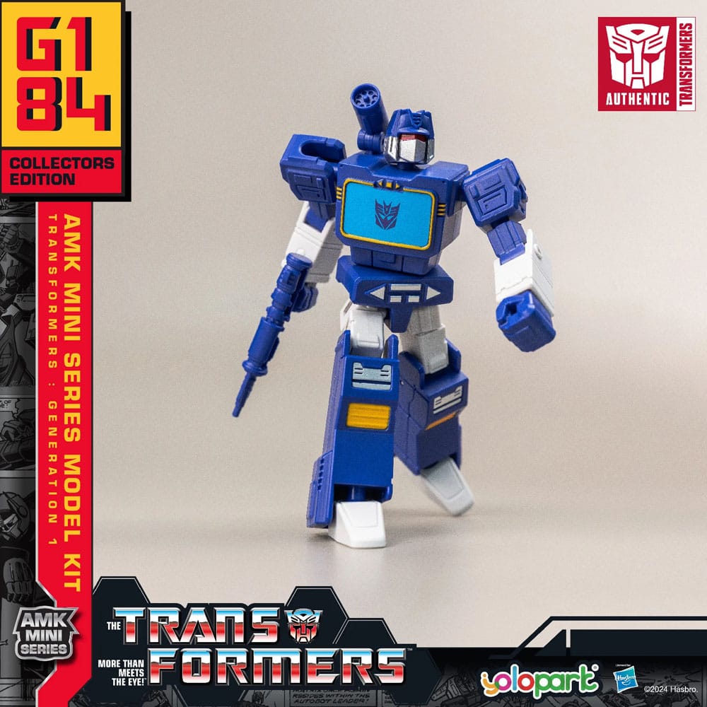 Transformers: Generation One figurine Plastic Model Kit AMK Mini Series Soundwave 11 cm