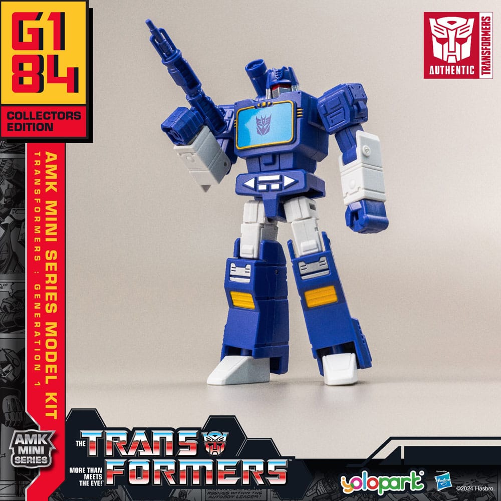 Transformers: Generation One figurine Plastic Model Kit AMK Mini Series Soundwave 11 cm