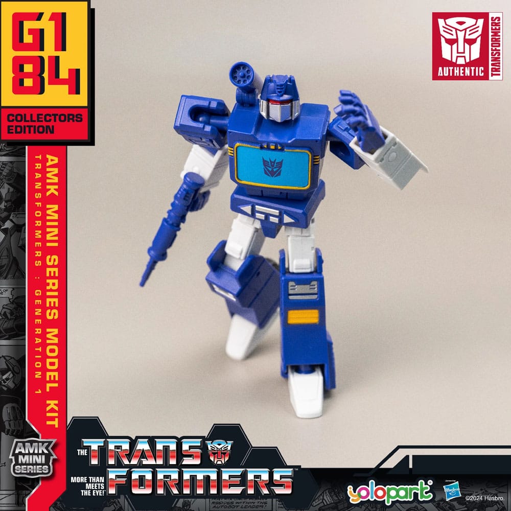 Transformers: Generation One figurine Plastic Model Kit AMK Mini Series Soundwave 11 cm