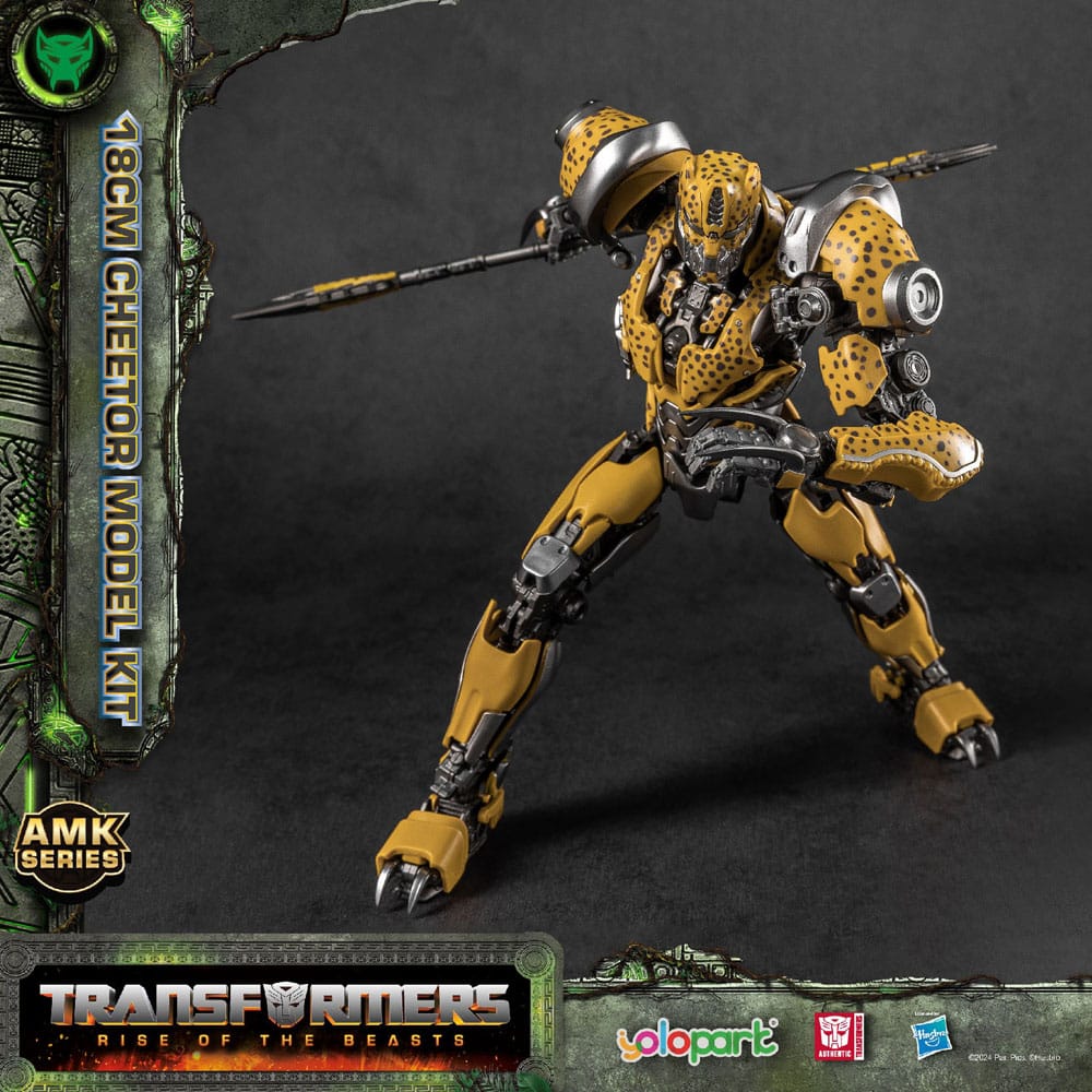 Transformers: Rise of the Beasts figurine Plastic Model Kit AMK Series Cheetor 22 cm
