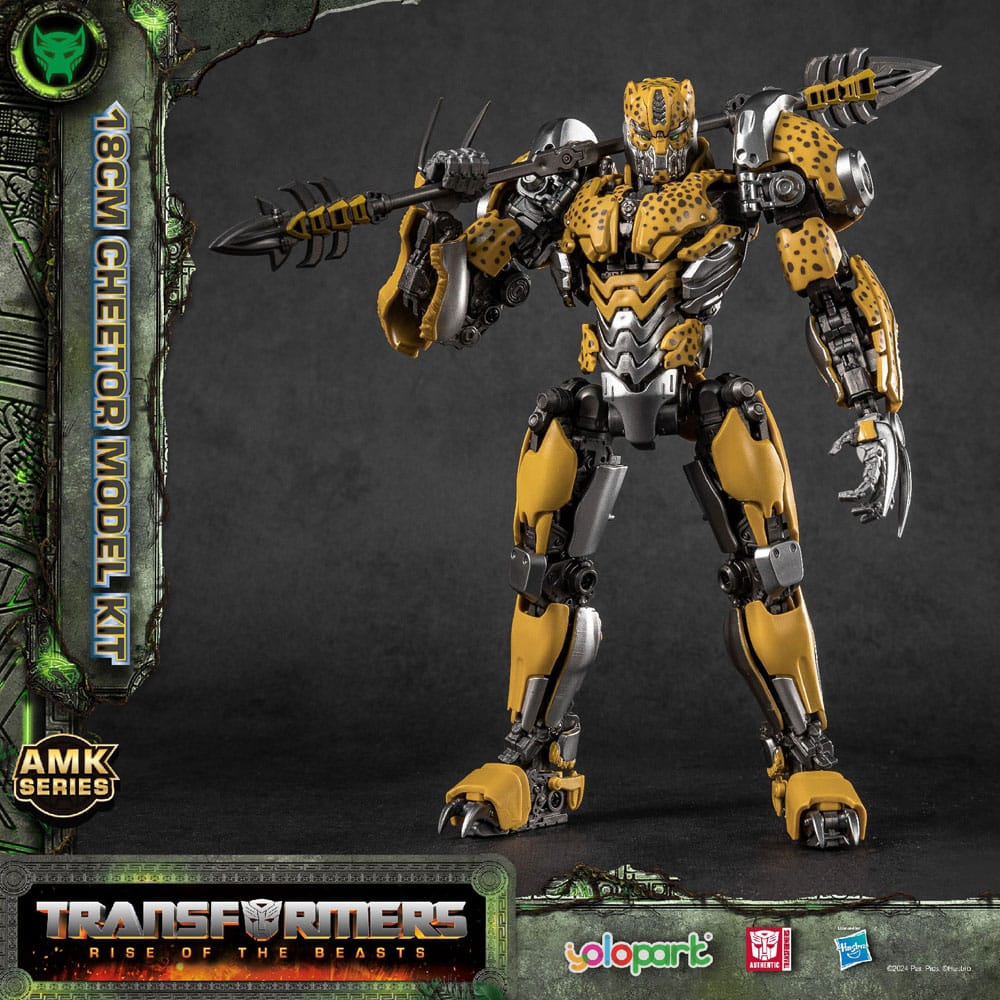 Transformers: Rise of the Beasts figurine Plastic Model Kit AMK Series Cheetor 22 cm