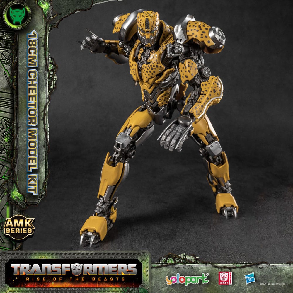 Transformers: Rise of the Beasts figurine Plastic Model Kit AMK Series Cheetor 22 cm