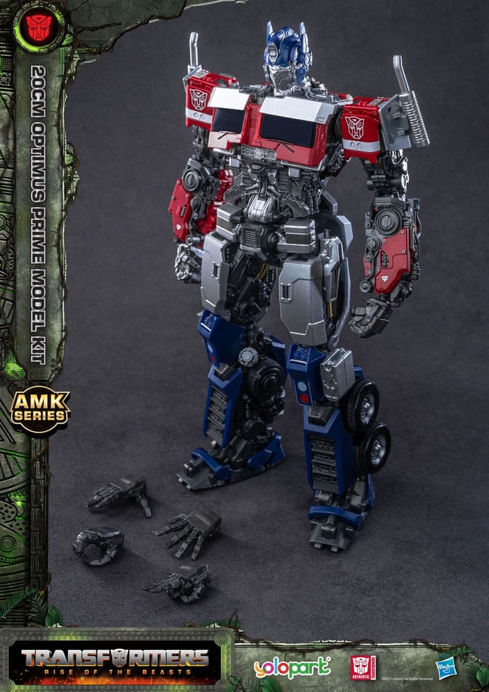 Transformers: Rise of the Beasts figurine Plastic Model Kit AMK Series Optimus Prime 20 cm