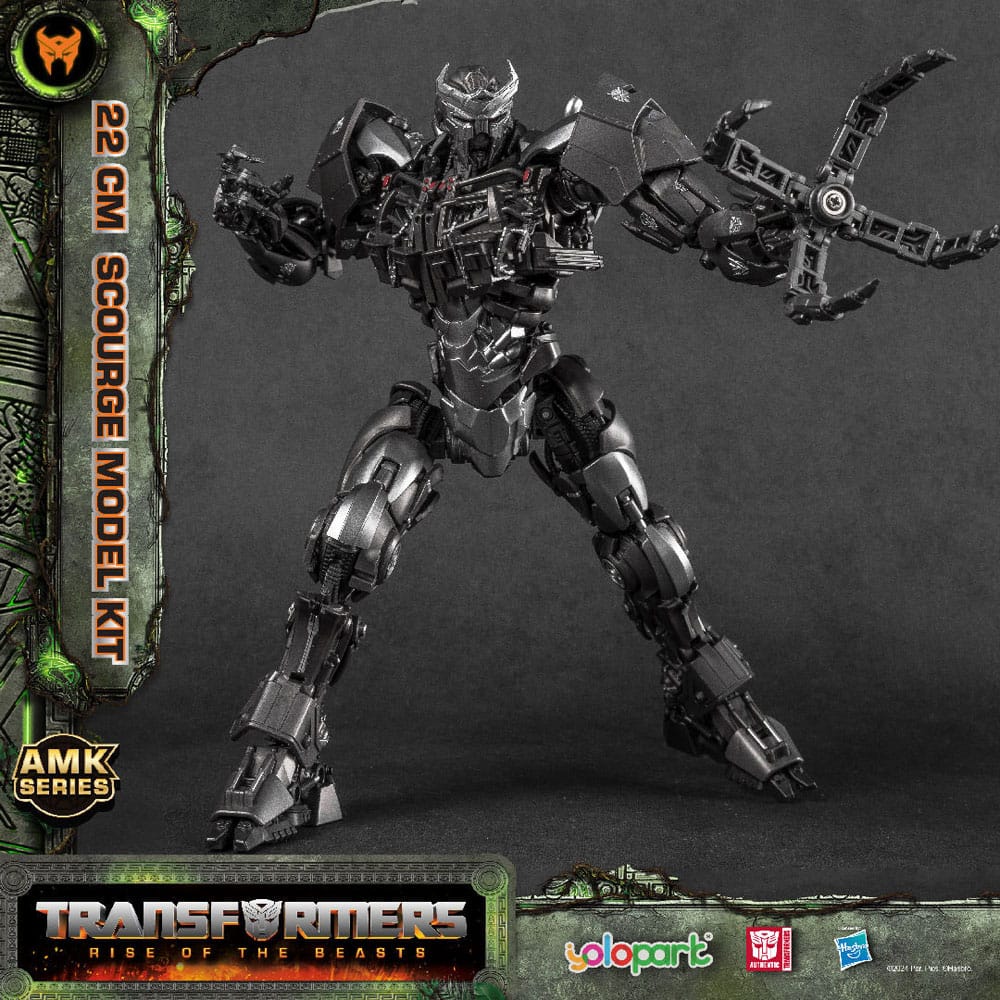 Transformers: Rise of the Beasts figurine Plastic Model Kit AMK Series Scourge 22 cm