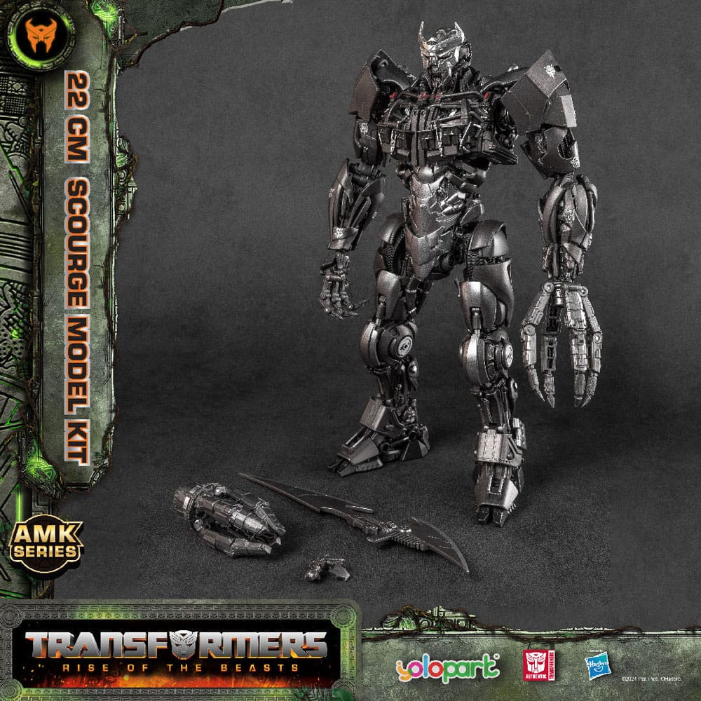 Transformers: Rise of the Beasts figurine Plastic Model Kit AMK Series Scourge 22 cm