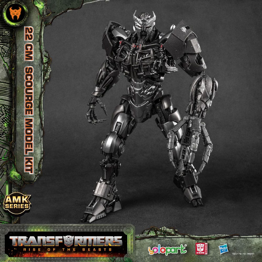Transformers: Rise of the Beasts figurine Plastic Model Kit AMK Series Scourge 22 cm