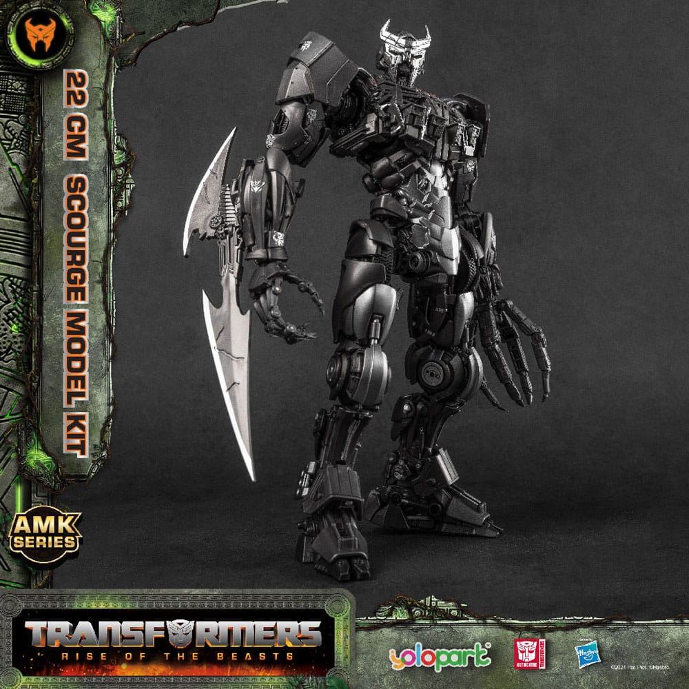 Transformers: Rise of the Beasts figurine Plastic Model Kit AMK Series Scourge 22 cm