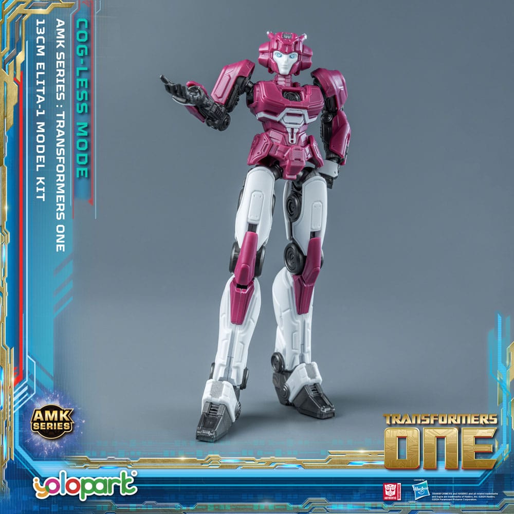 Transformers 8 One figurine Plastic Model Kit AMK Mini Series Elita-1 13 cm