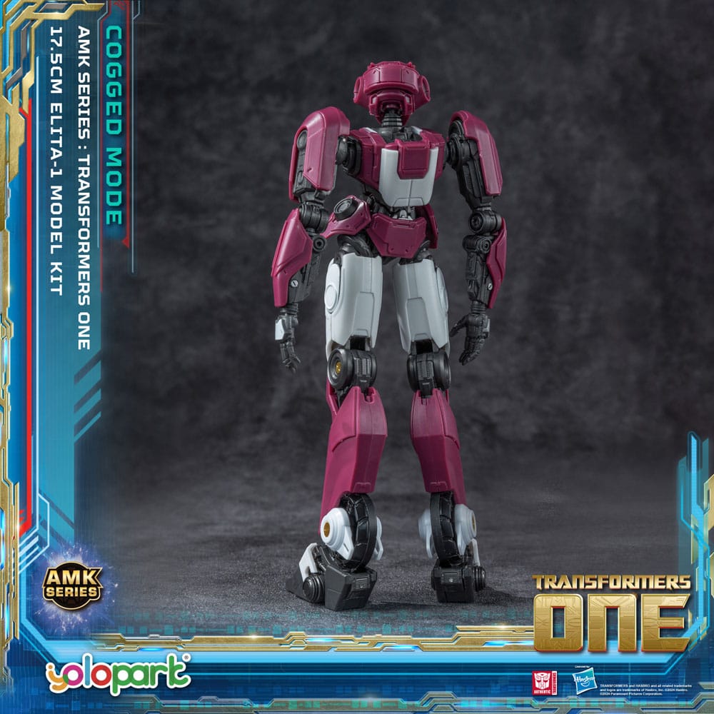 Transformers 8 figurine Plastic Model Kit AMK Series Elita-1 20 cm