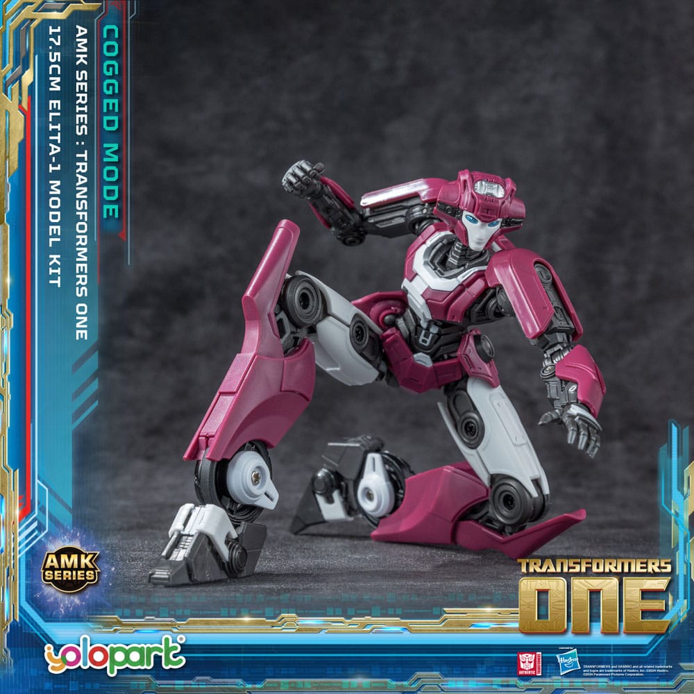 Transformers 8 figurine Plastic Model Kit AMK Series Elita-1 20 cm