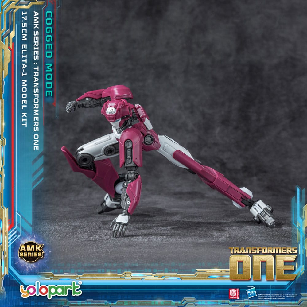 Transformers 8 figurine Plastic Model Kit AMK Series Elita-1 20 cm