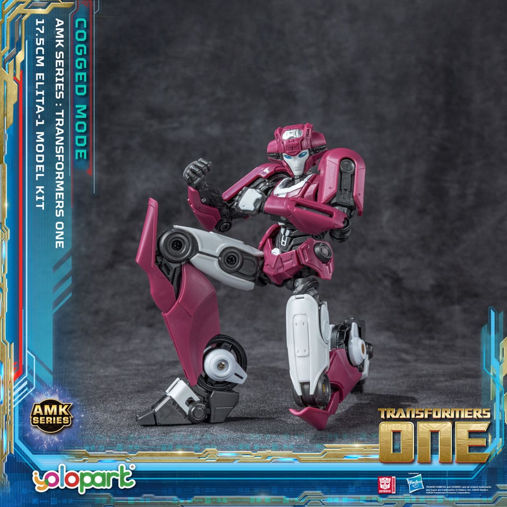 Transformers 8 figurine Plastic Model Kit AMK Series Elita-1 20 cm