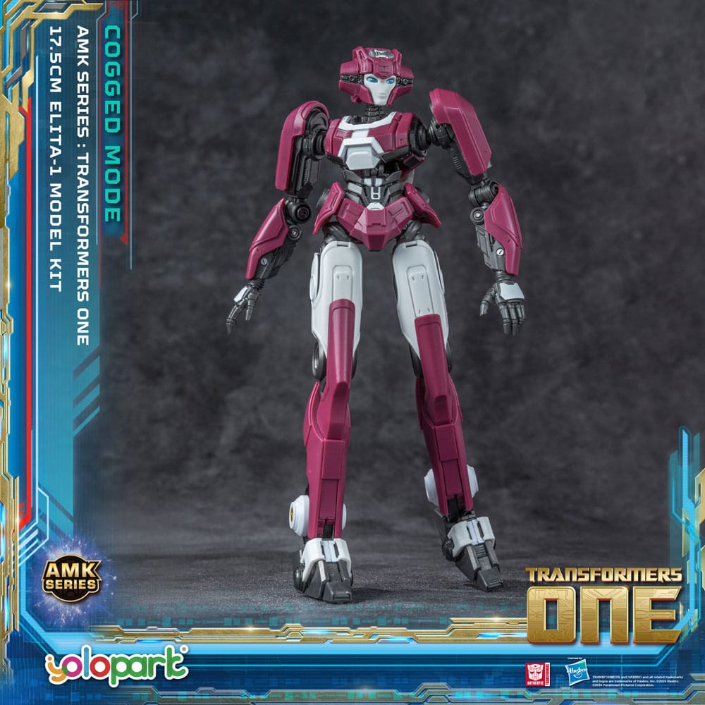 Transformers 8 figurine Plastic Model Kit AMK Series Elita-1 20 cm