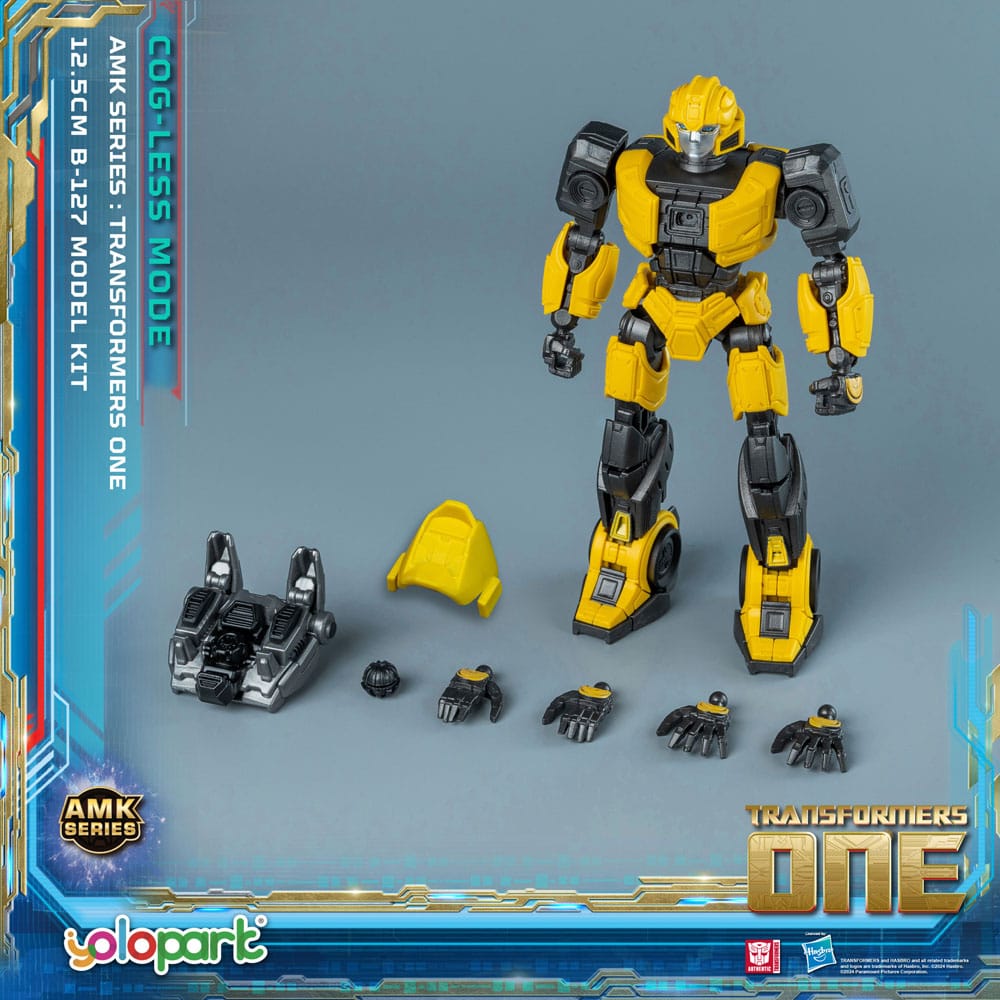 Transformers 8 One figurine Plastic Model Kit AMK Mini Series B-127 13 cm