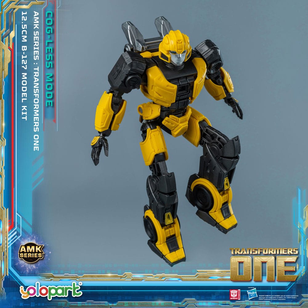 Transformers 8 One figurine Plastic Model Kit AMK Mini Series B-127 13 cm