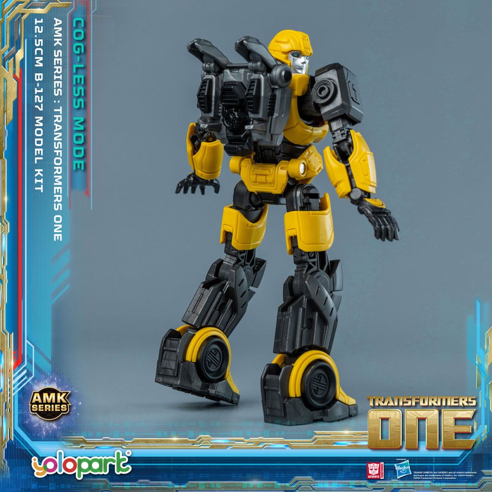 Transformers 8 One figurine Plastic Model Kit AMK Mini Series B-127 13 cm
