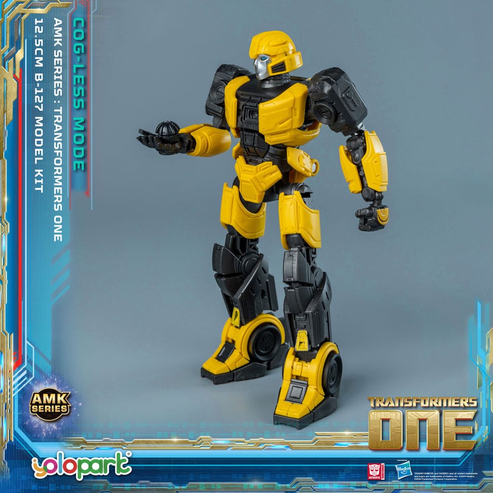 Transformers 8 One figurine Plastic Model Kit AMK Mini Series B-127 13 cm