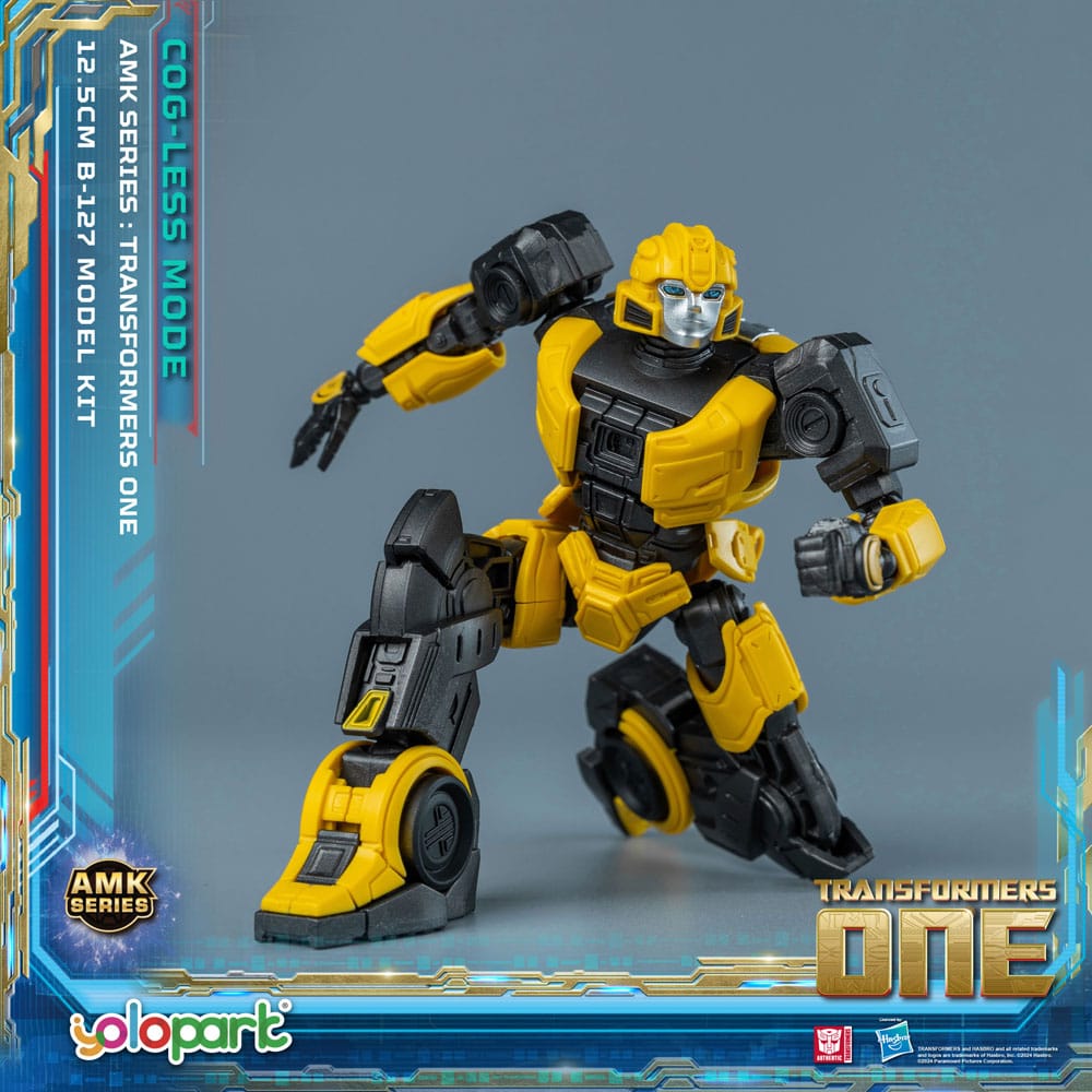 Transformers 8 One figurine Plastic Model Kit AMK Mini Series B-127 13 cm
