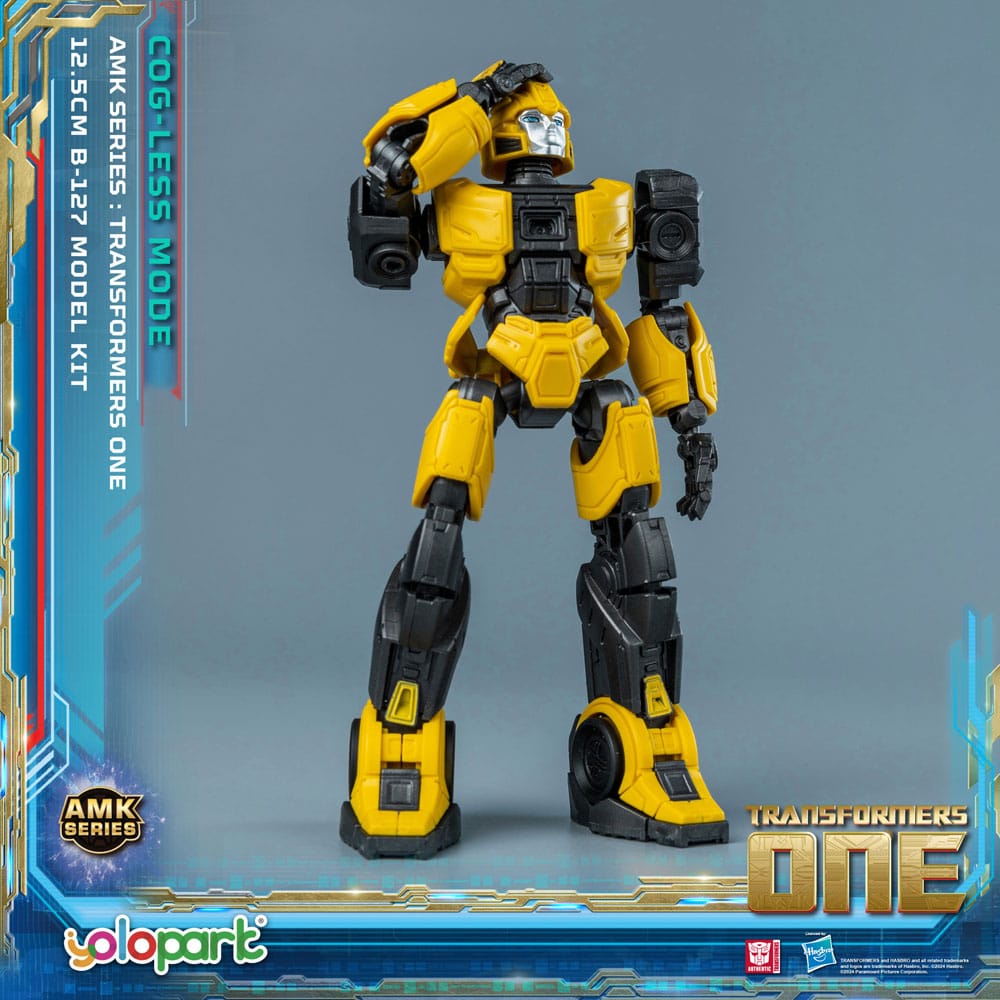 Transformers 8 One figurine Plastic Model Kit AMK Mini Series B-127 13 cm