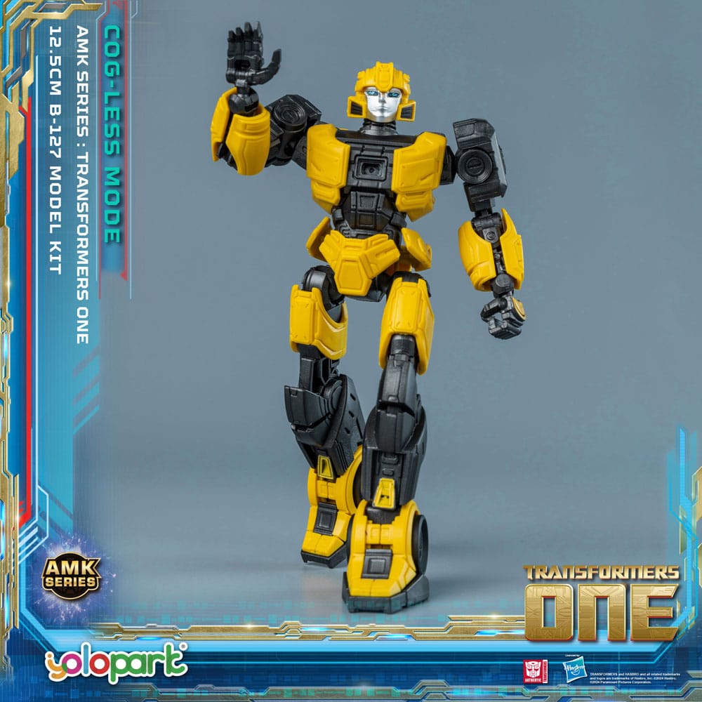 Transformers 8 One figurine Plastic Model Kit AMK Mini Series B-127 13 cm