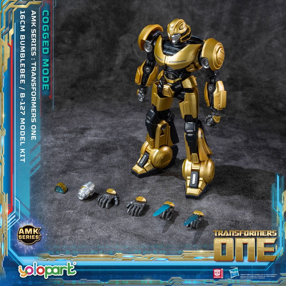 Transformers 8 figurine Plastic Model Kit AMK Series B-127 20 cm