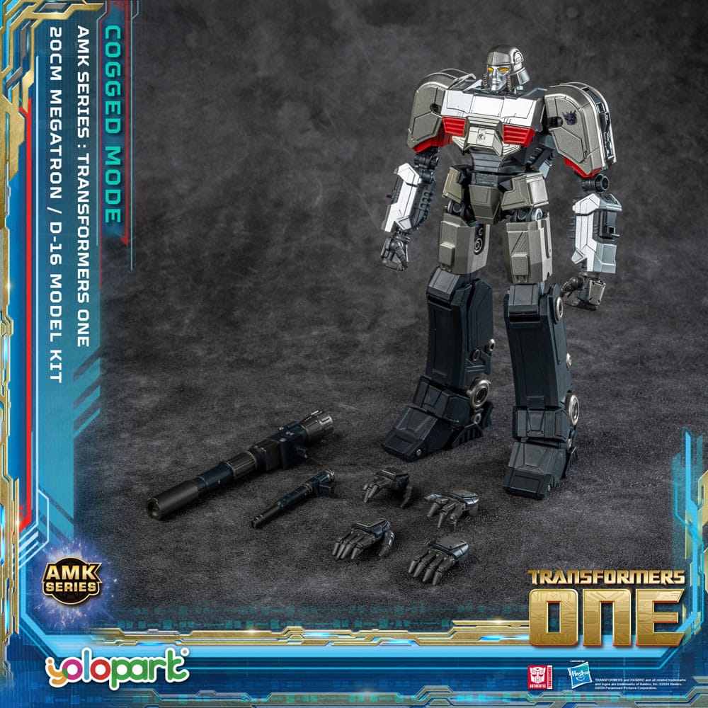 Transformers 8 figurine Plastic Model Kit AMK Series D-16 20 cm