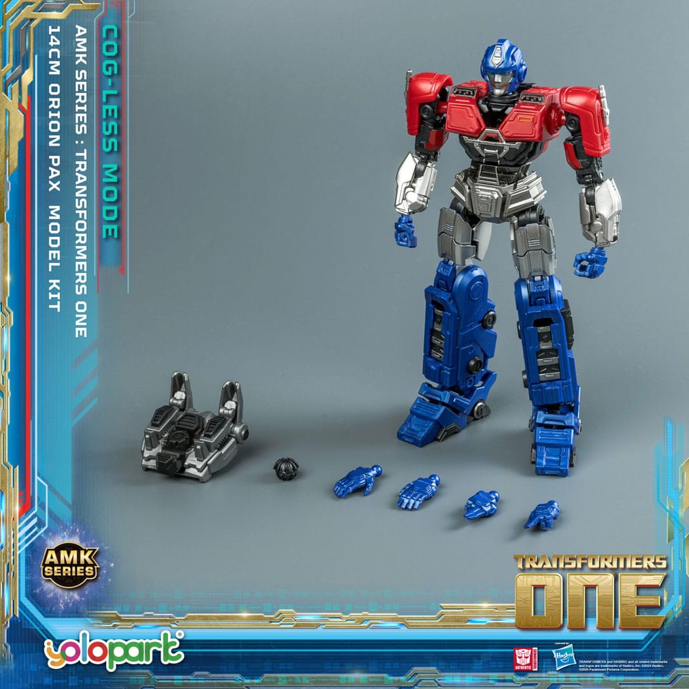 Transformers 8 One figurine Plastic Model Kit AMK Mini Series Orion Pax 14 cm