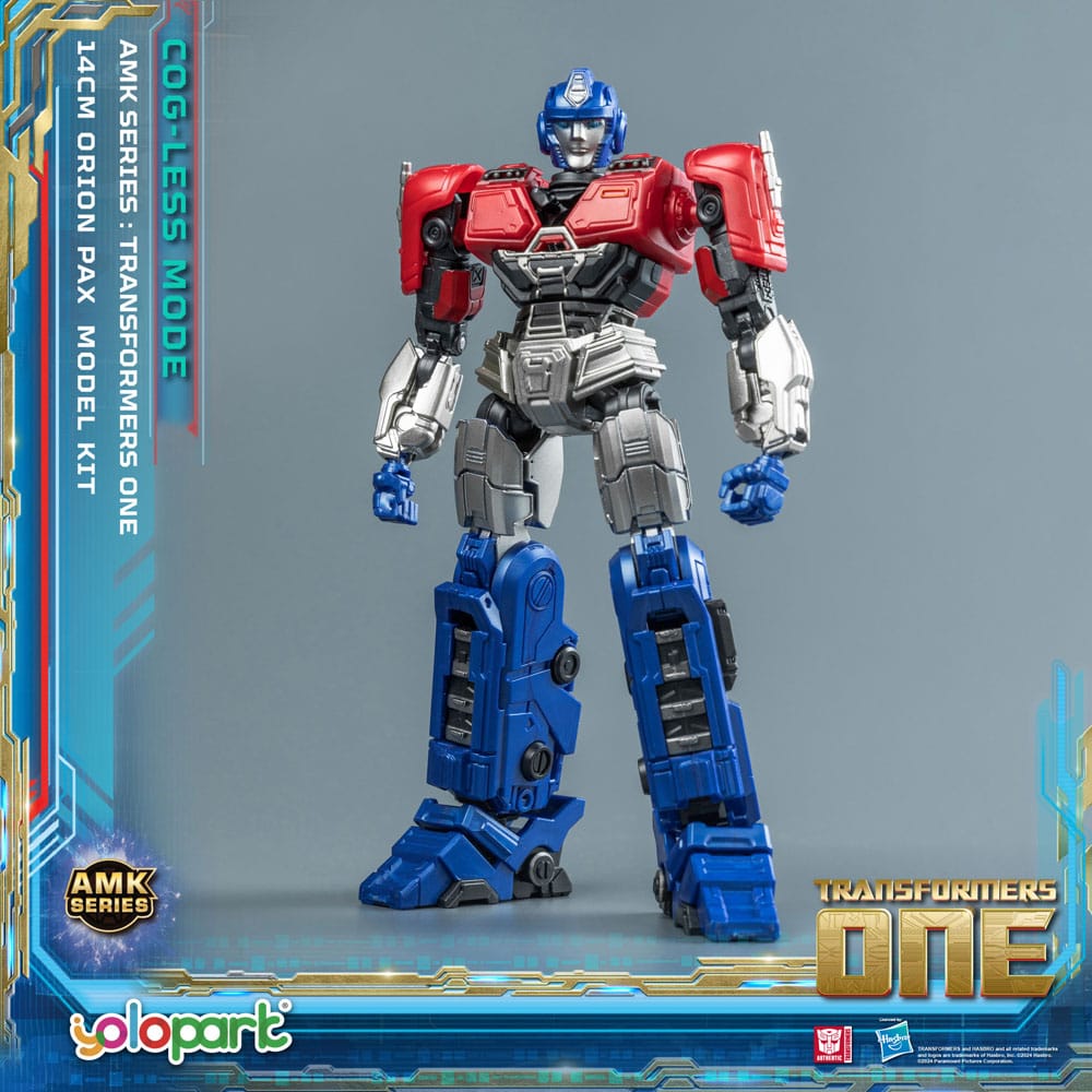 Transformers 8 One figurine Plastic Model Kit AMK Mini Series Orion Pax 14 cm