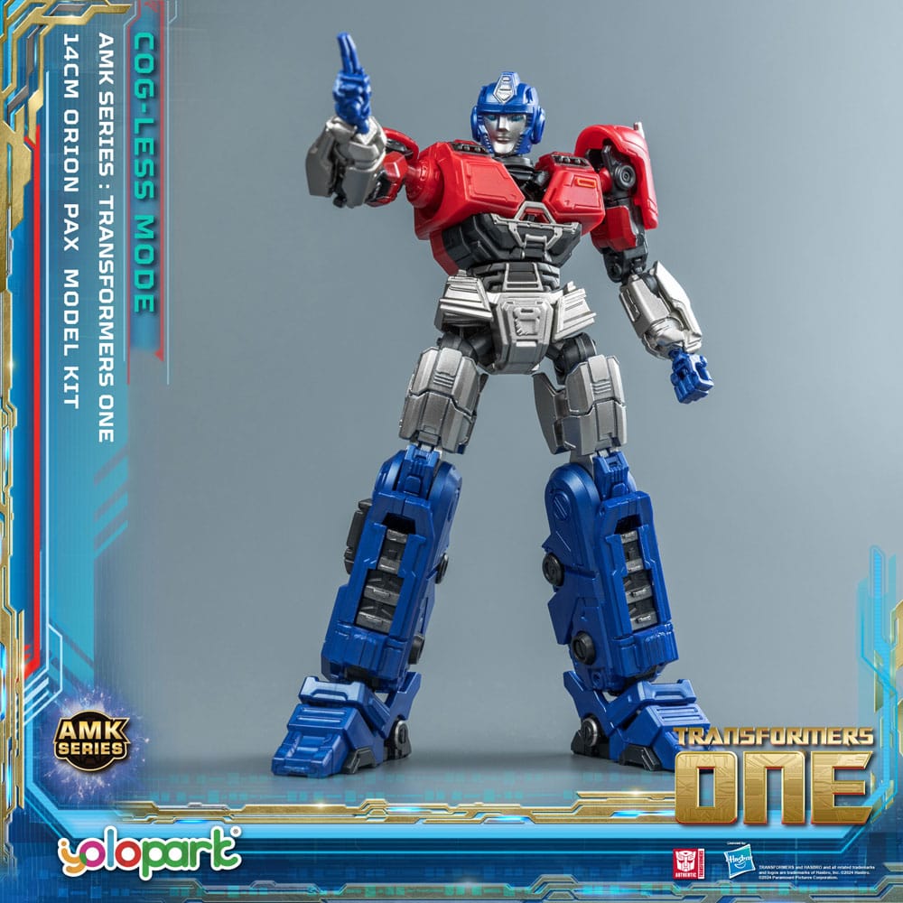 Transformers 8 One figurine Plastic Model Kit AMK Mini Series Orion Pax 14 cm