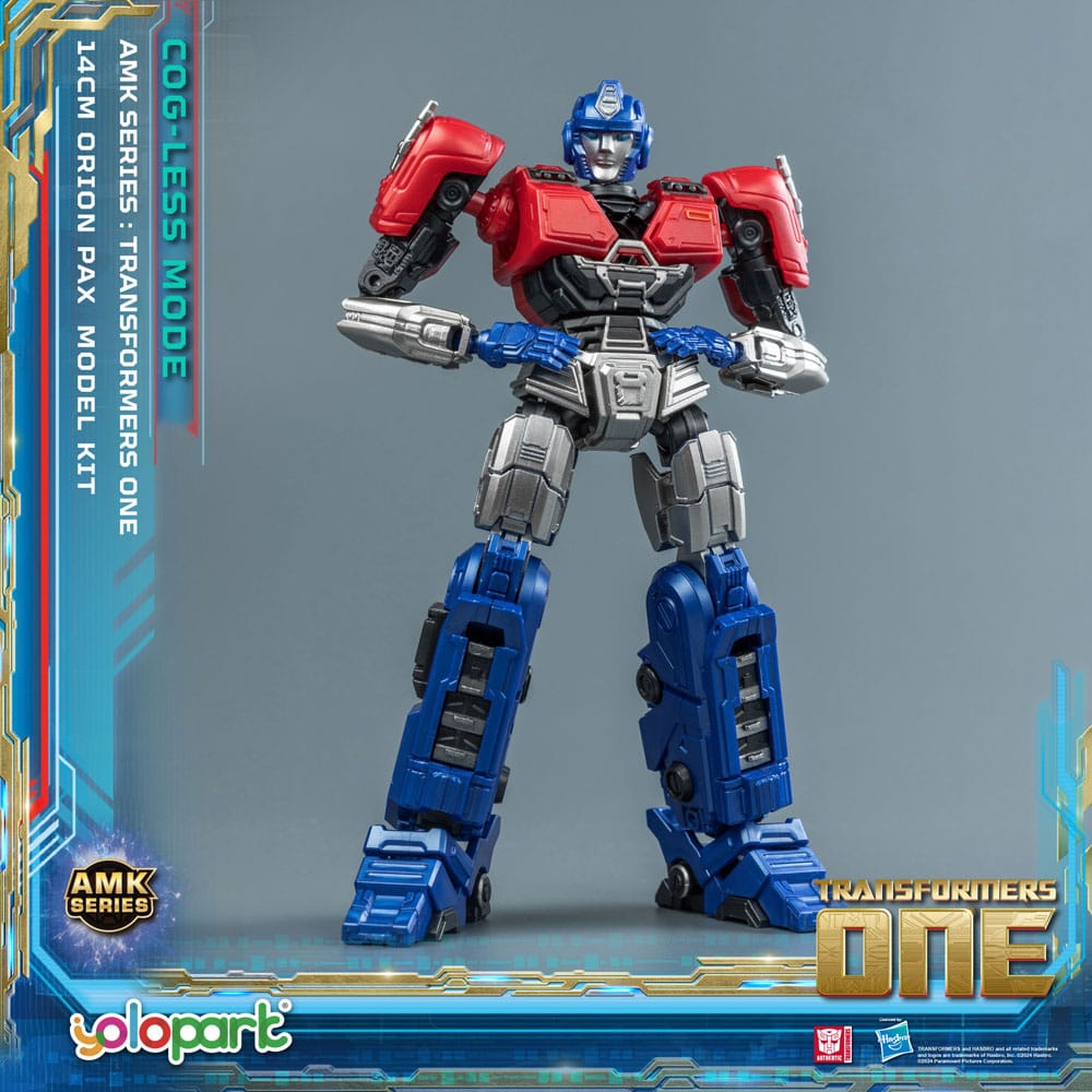 Transformers 8 One figurine Plastic Model Kit AMK Mini Series Orion Pax 14 cm