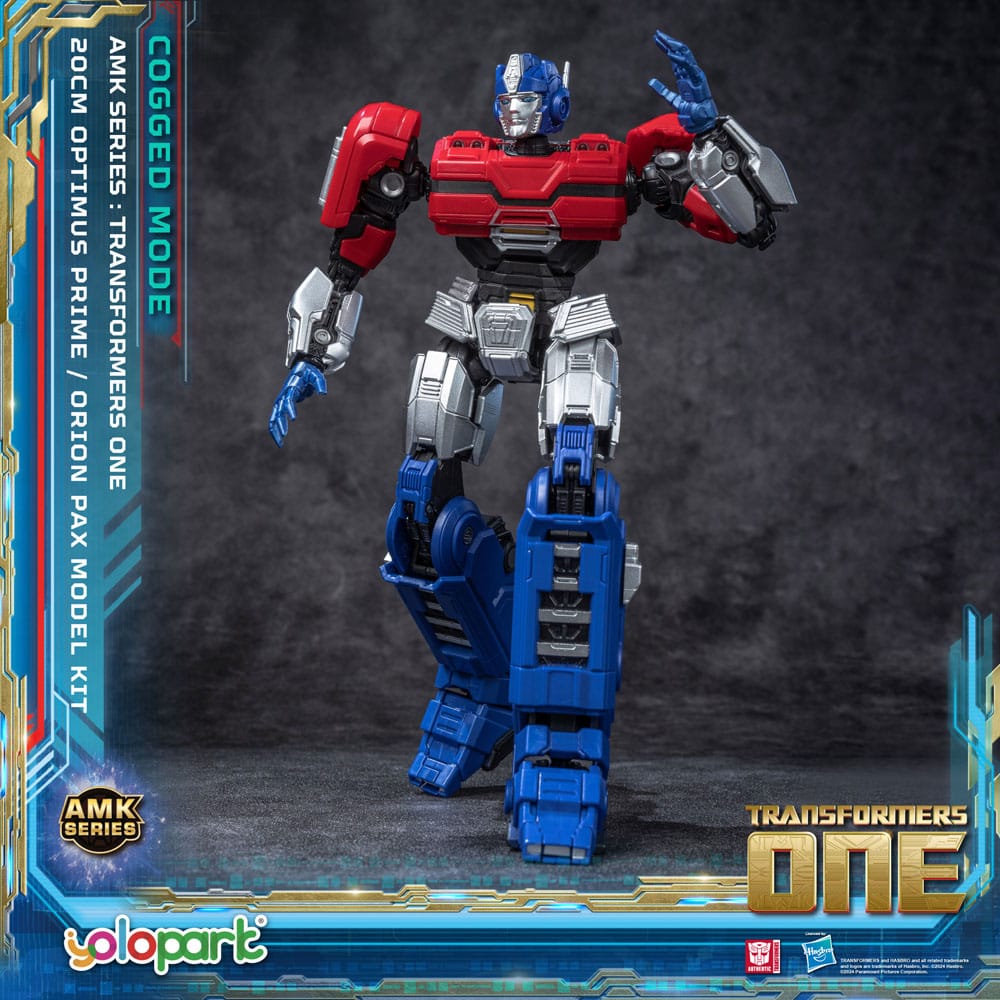 Transformers 8 figurine Plastic Model Kit AMK Series Orion Pax 20 cm