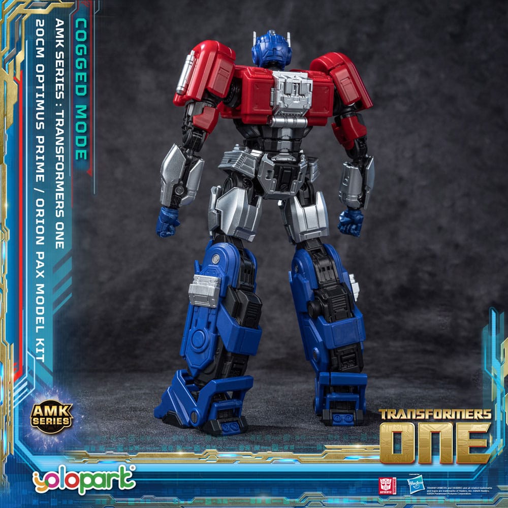 Transformers 8 figurine Plastic Model Kit AMK Series Orion Pax 20 cm