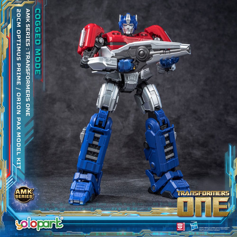 Transformers 8 figurine Plastic Model Kit AMK Series Orion Pax 20 cm