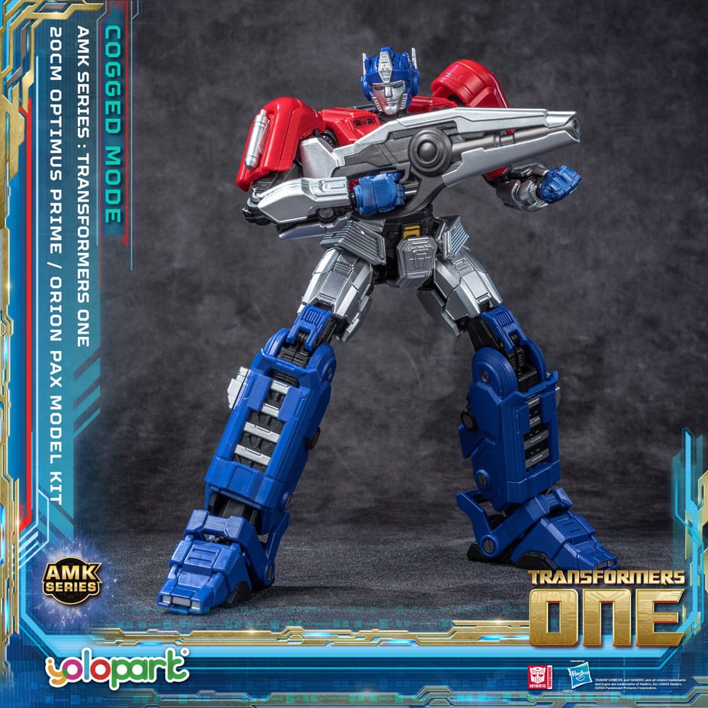 Transformers 8 figurine Plastic Model Kit AMK Series Orion Pax 20 cm