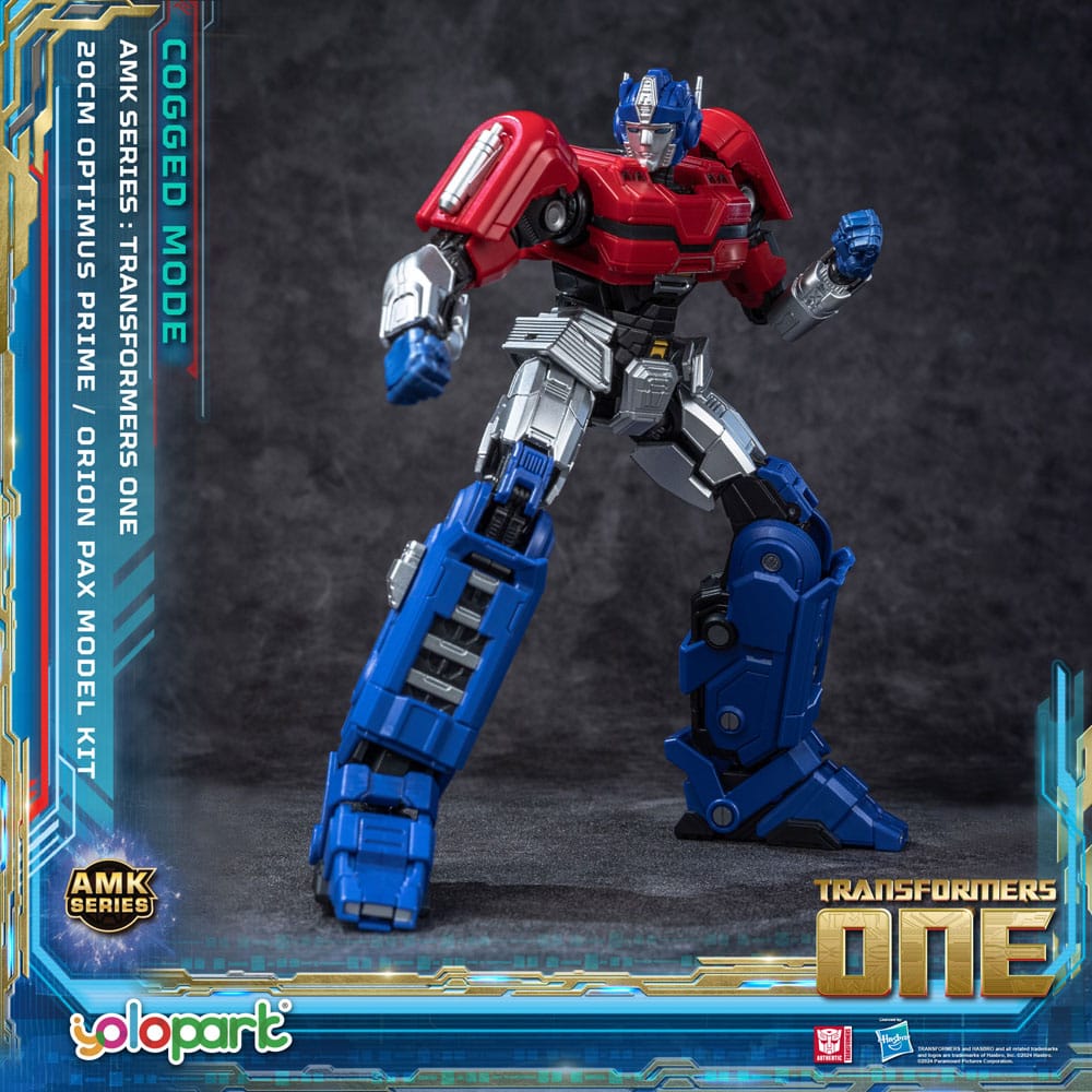 Transformers 8 figurine Plastic Model Kit AMK Series Orion Pax 20 cm