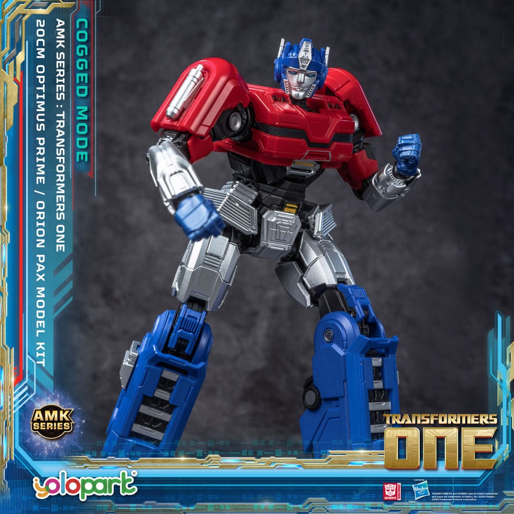 Transformers 8 figurine Plastic Model Kit AMK Series Orion Pax 20 cm