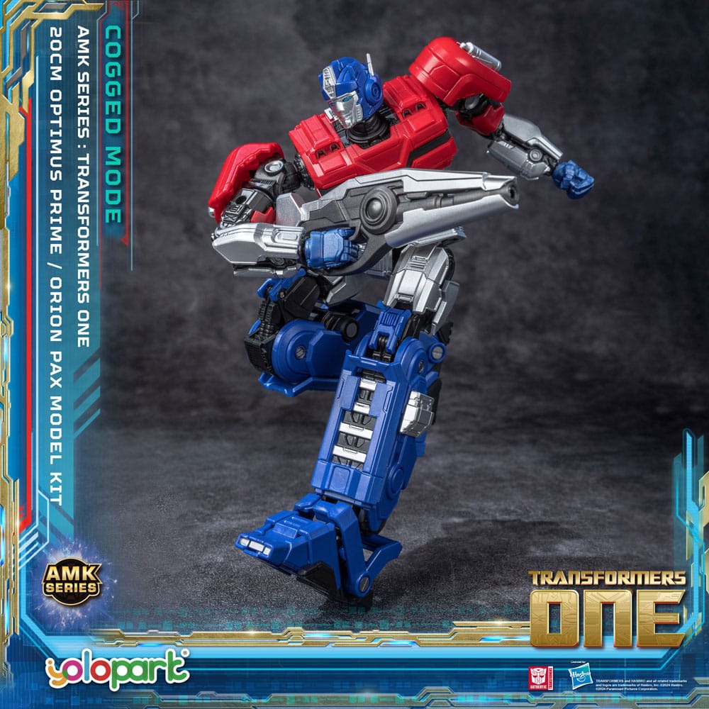 Transformers 8 figurine Plastic Model Kit AMK Series Orion Pax 20 cm