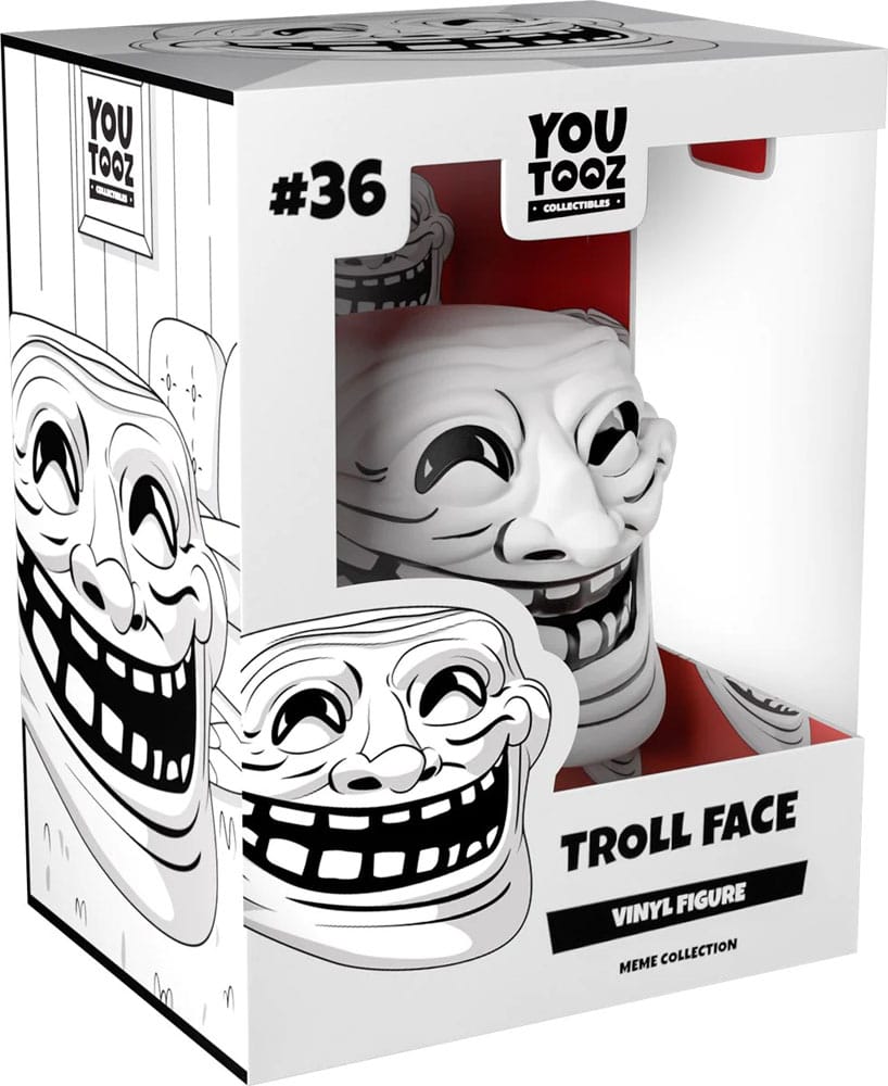 Meme Vinyl figurine Troll Face 7 cm