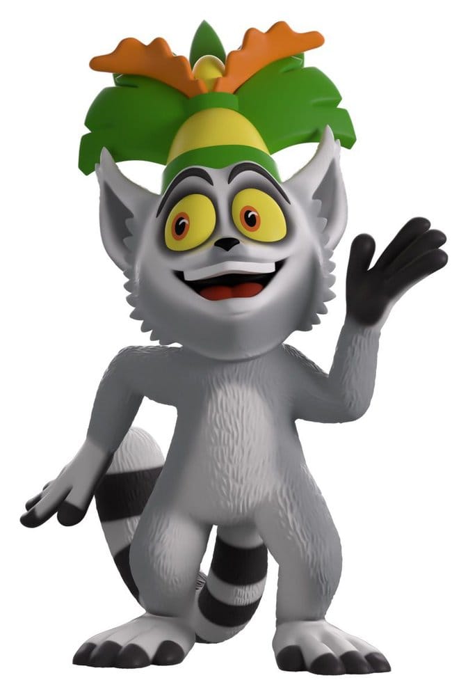 Madagascar figurine Vinyl King Julien 12 cm